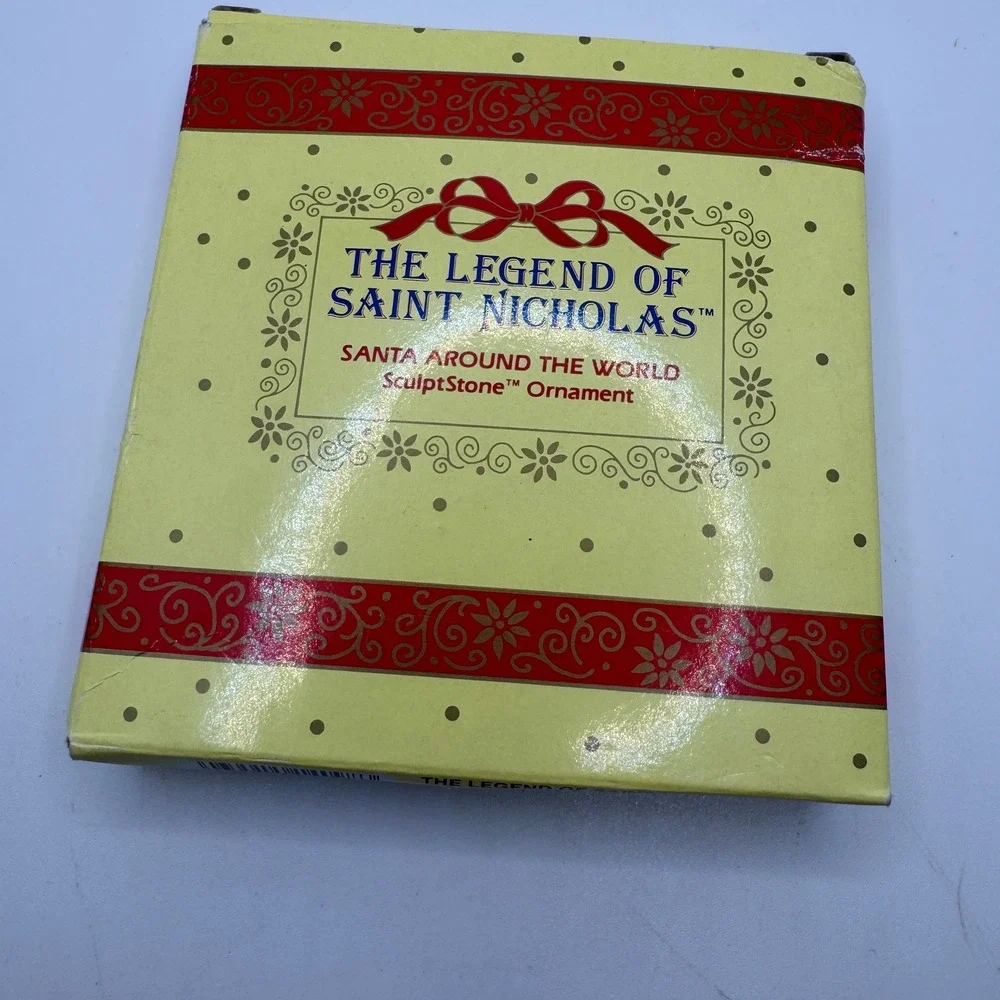 Russ Berrie Ireland Santa‎ Around the World Ornament - Ireland Christmas Holiday
